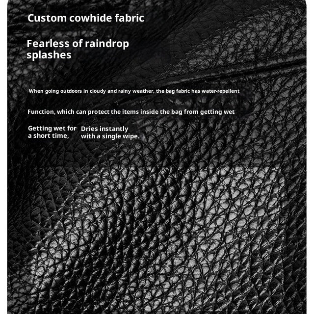 Carry Essentials Effortlessly with This Genuine Leather Crossbody Belt Bag